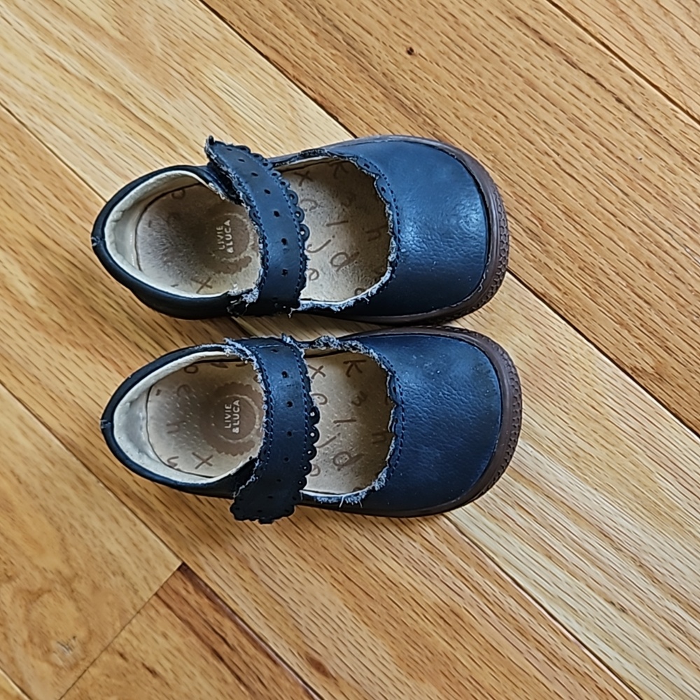 Livie & Luca girls size 4 blue Mary Jane shoe